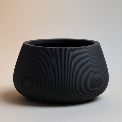 Ridge Low Bowl