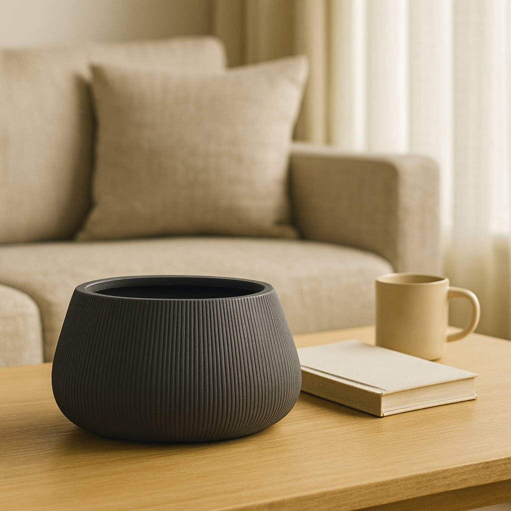 Ridge Low Bowl