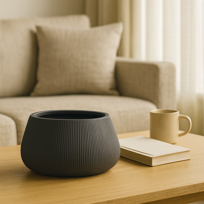 Ridge Low Bowl